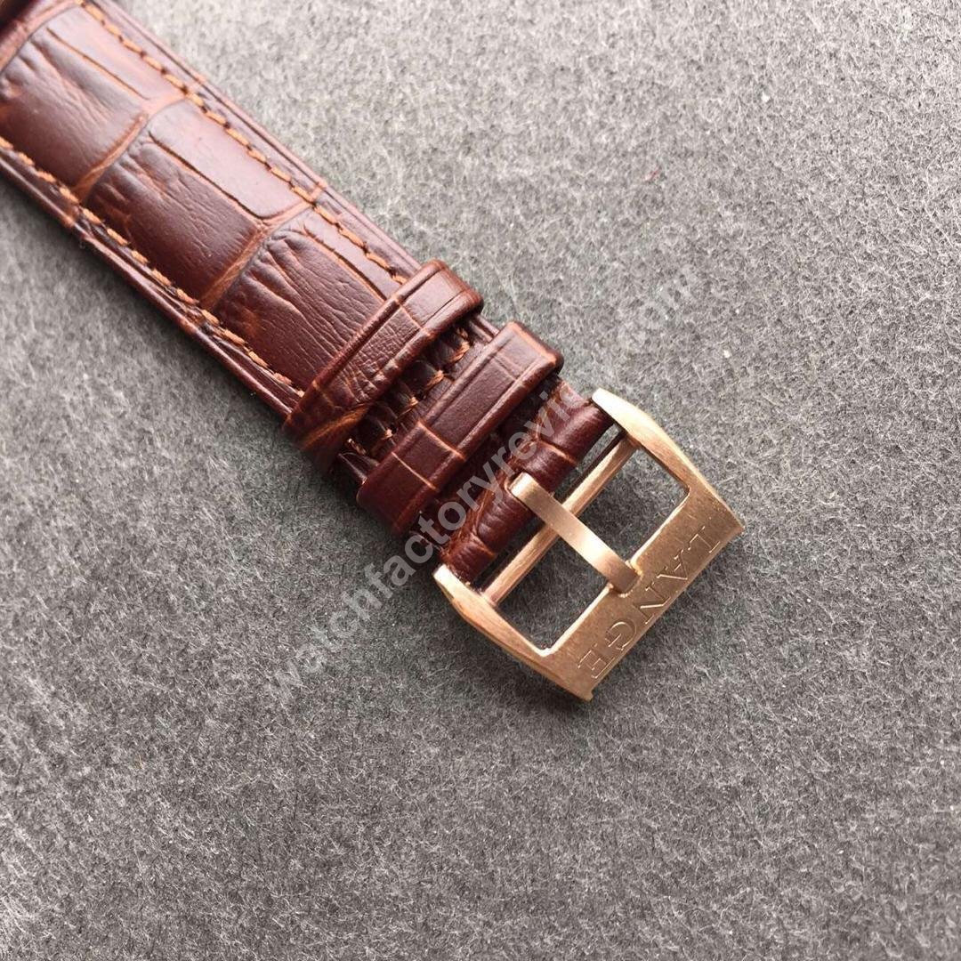 Lange Brown Leather Strap