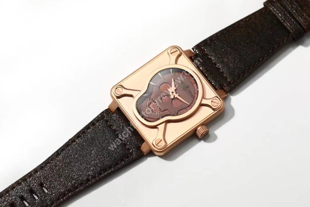 Bell Ross BR01 Bronze Skull Replica