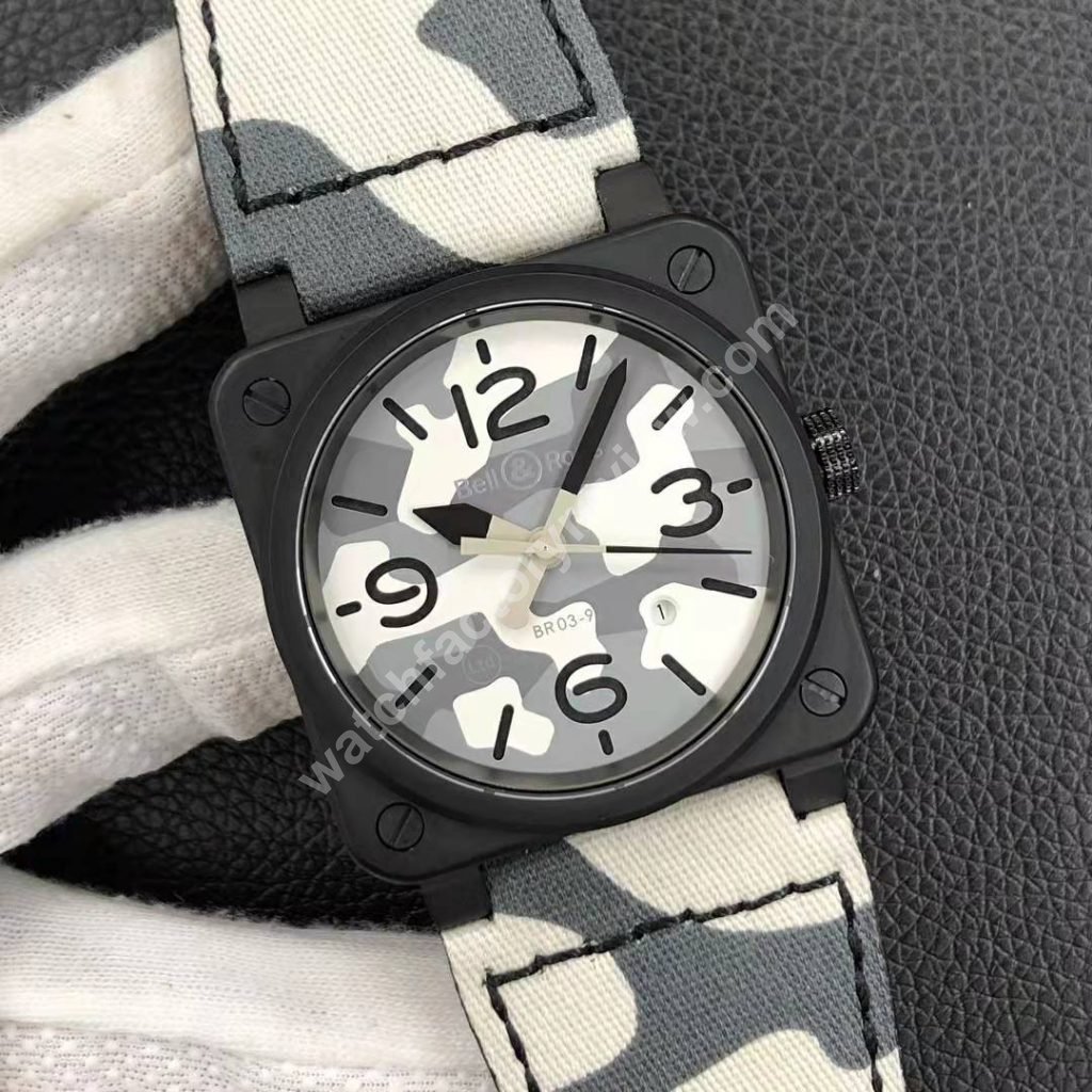 Replica Bell Ross BR03-92 Camo Black