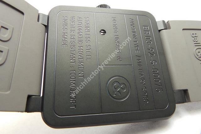 Bell Ross BR03-92 Caseback