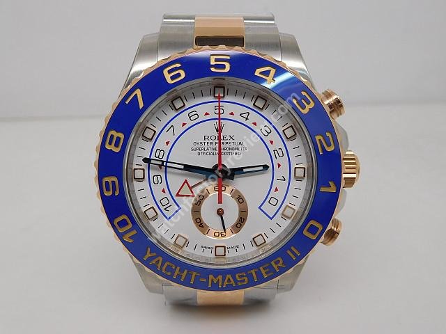 Best Replica Rolex YachtMaster II 116681 Review: Two-Tone Blue