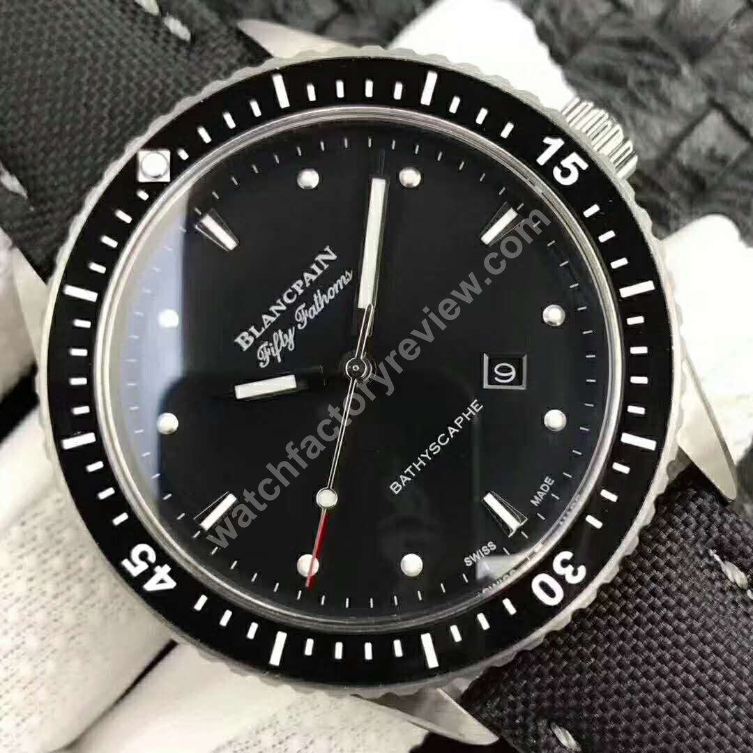 Blancpain Bathyscaphe Black Dial