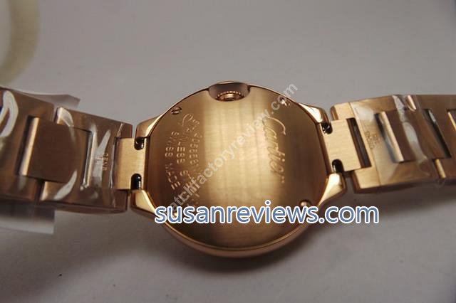 Cartier Ballon Bleu Rose Gold Case Back