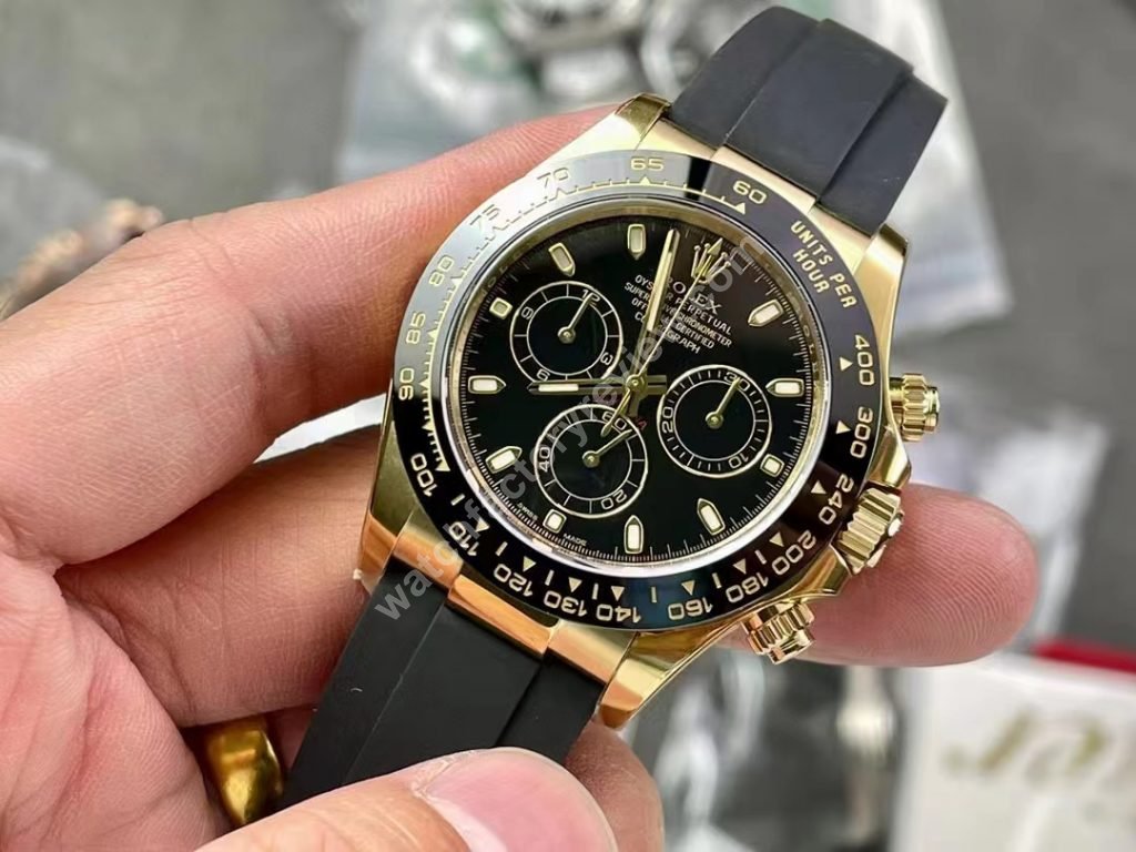 Rolex Gold Daytona Black Dial