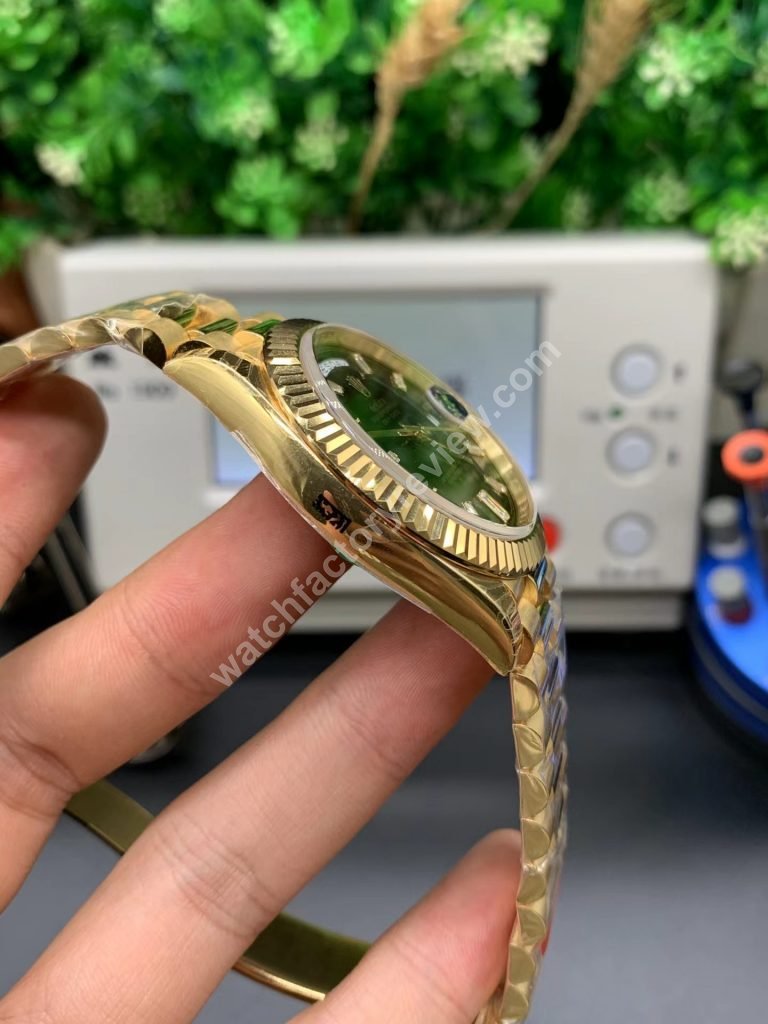 Golden Rolex Day-Date Case