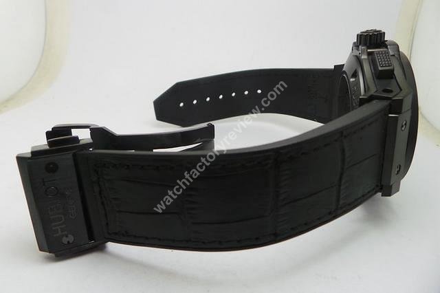 Hublot Black Leather Strap