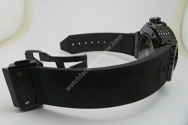 Hublot Black Cavair Black Rubber
