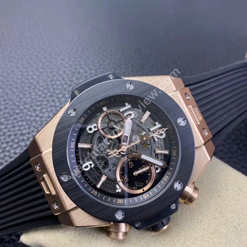 Replica Hublot Unice Skeleton Dial