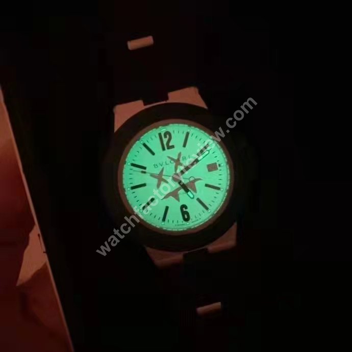 Bvlgari Aluminium Dial Lume
