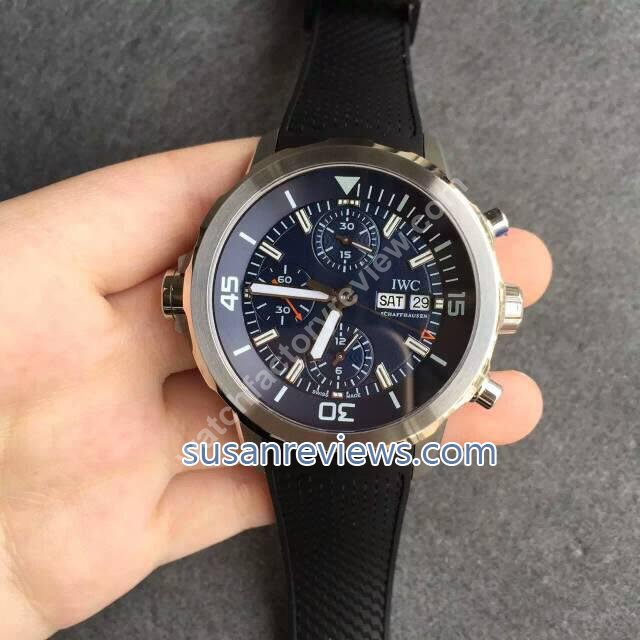IWC Jaques Yves Cousteau IW376805 Replica with Valjoux 7750