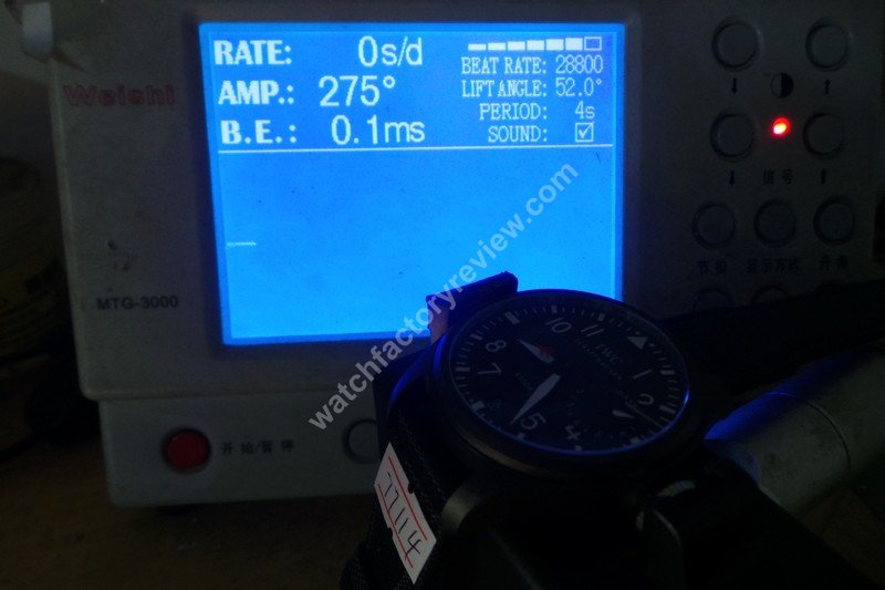 IWC 5019 Movement Test