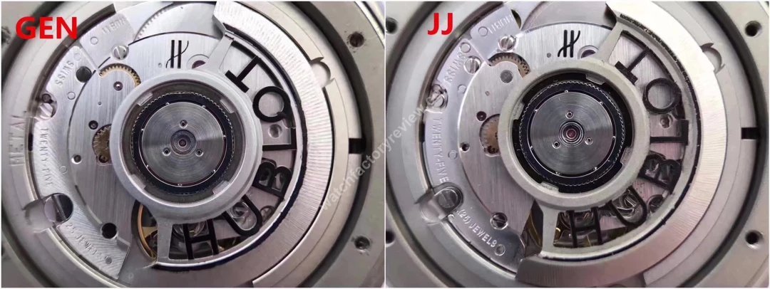 Hublot Movement Difference