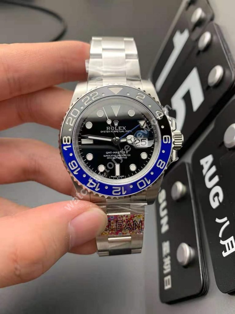 New Clean Factory Rolex GMT-Master II 116710BLNR Batman Replica