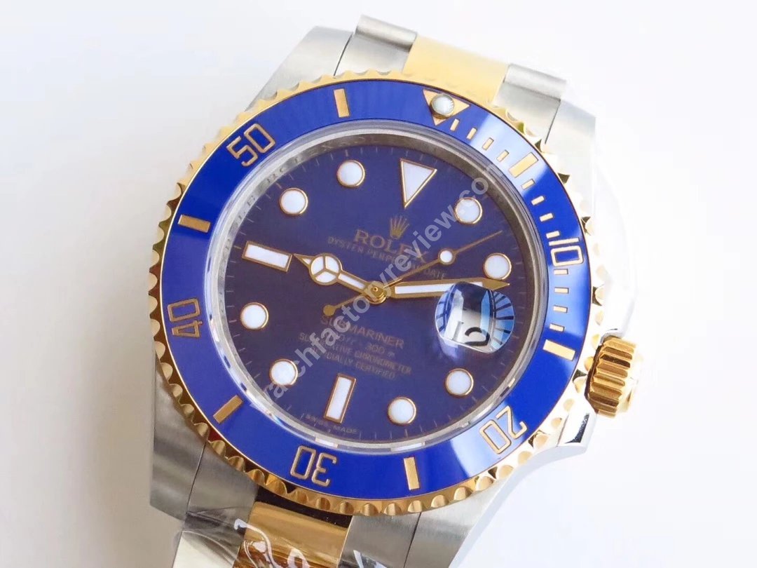 Two Tone Rolex Submariner 116613 Replica