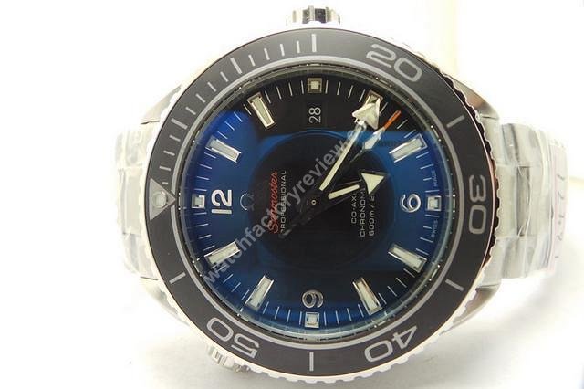 Omega Planet Ocean Black Ceramic Bezel
