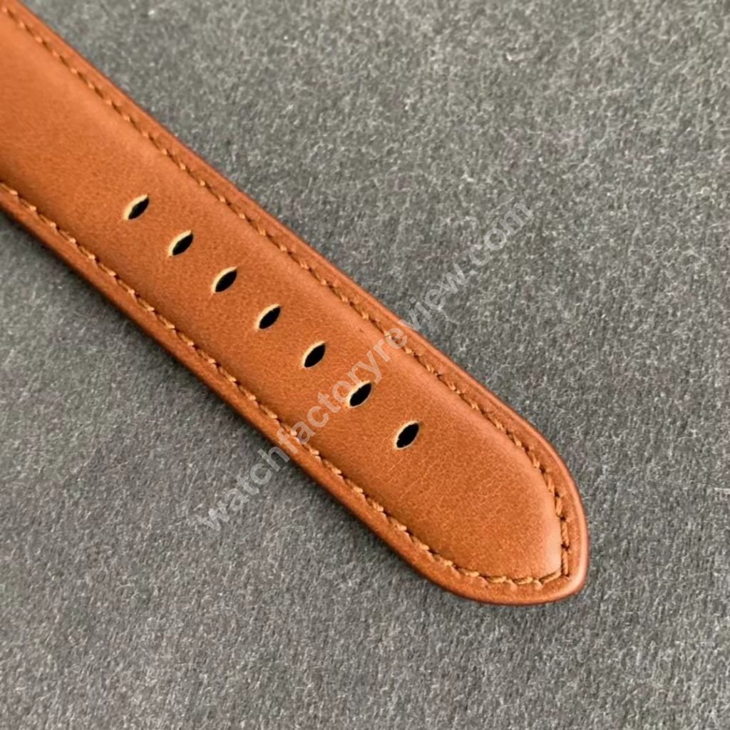 PAM 111 Brown Leather Strap