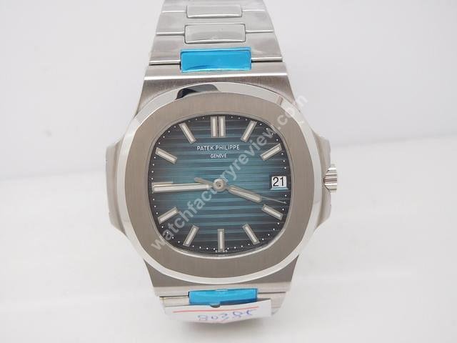 Patek Philippe Nautilus Jumbo Blue Dial Replica by BP Factory