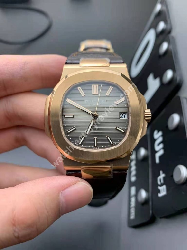 PPF V4 Patek Philippe Nautilus 5711 Rose Gold Gray Dial Review