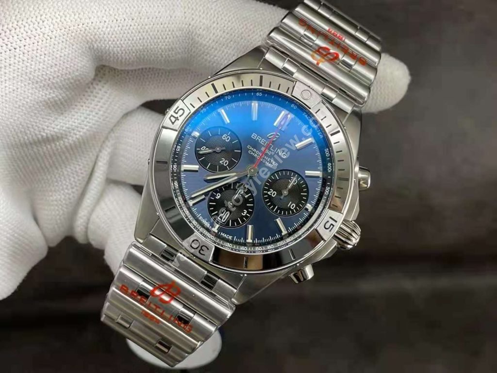 Replica Breitling Chronomat B01 Blue
