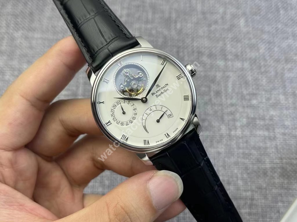 Review: JB Factory Blancpain Villeret 8 Days Tourbillon Replica
