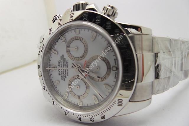 Rolex Daytona White Stainless Steel