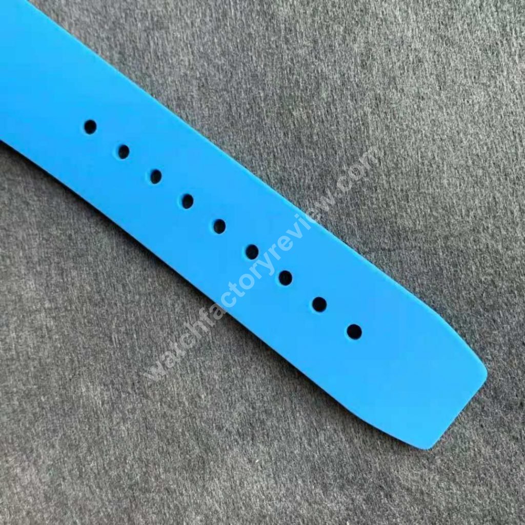 Richard Mille RM 053-02 Blue Rubber Strap