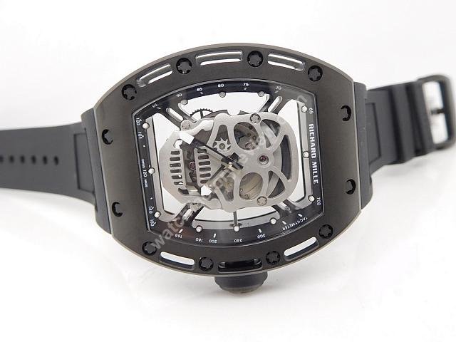 Richard Mille RM052 Skull PVD Black Replica Watch Review