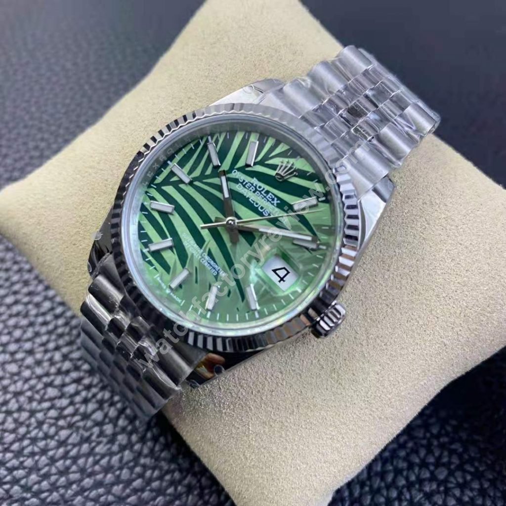 Rolex Datejust Palm Leaf