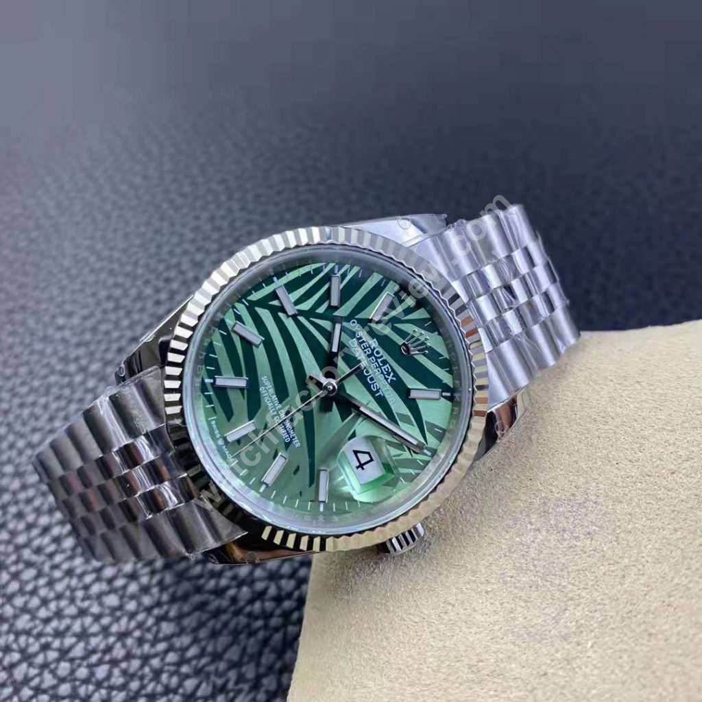 Rolex Datejust Green Leaf Dial