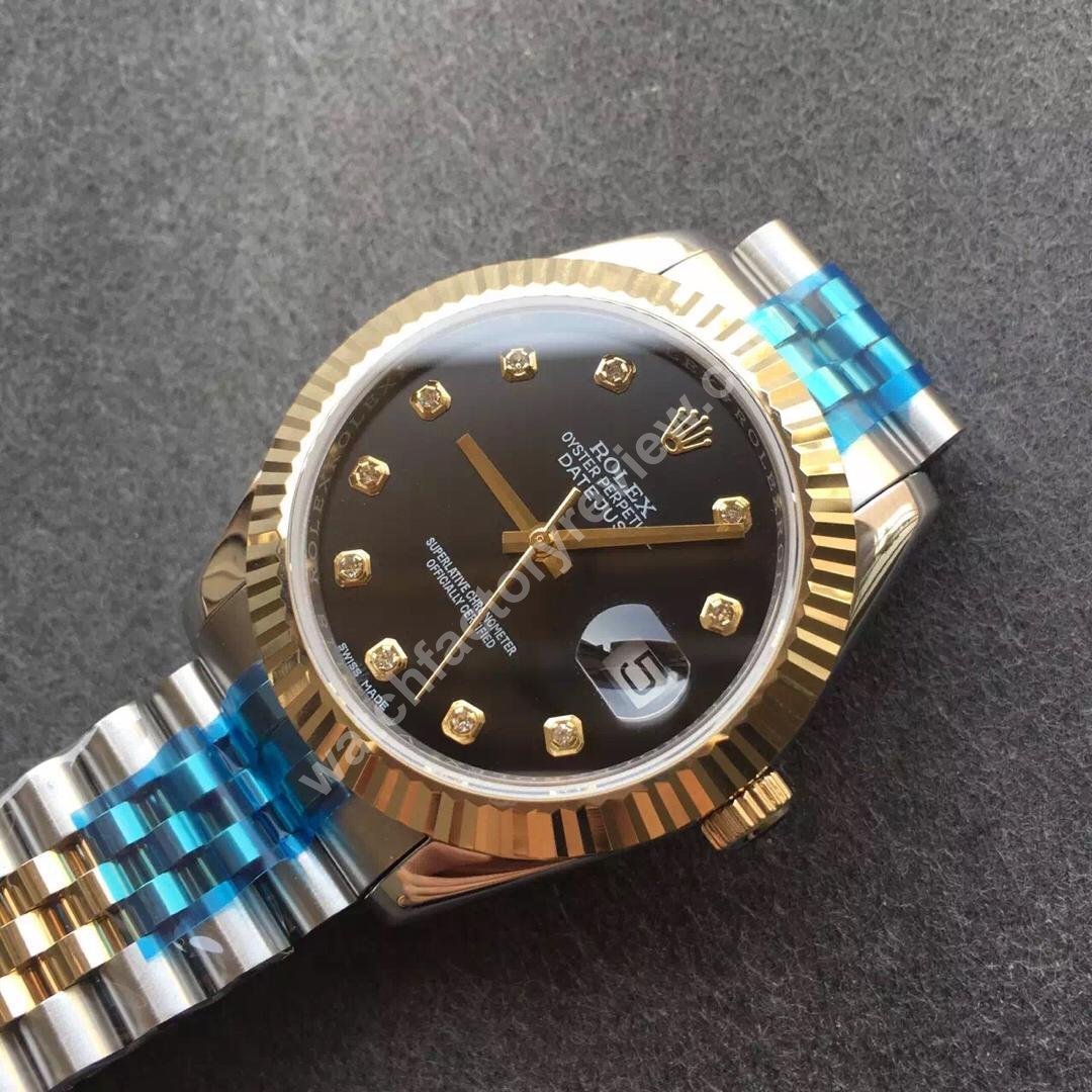 Replica Rolex 41mm Black Dial