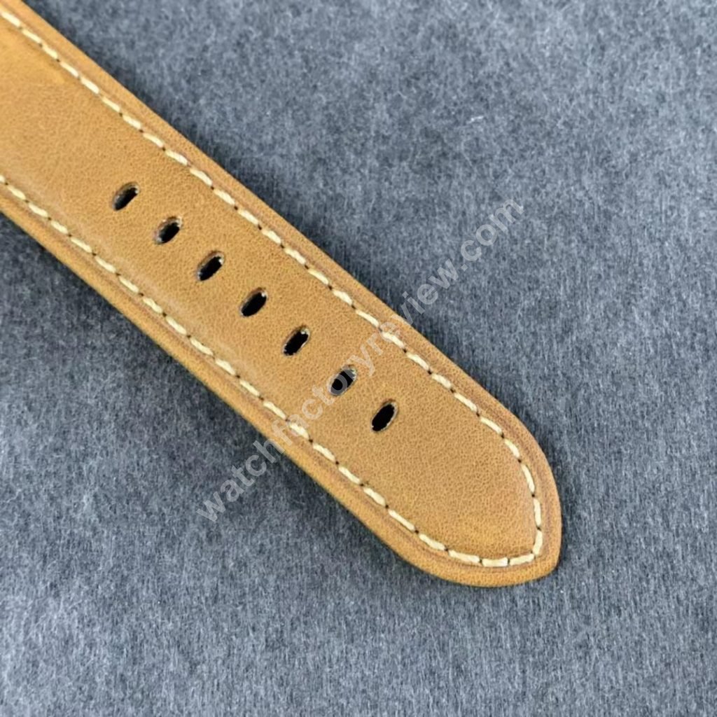 PAM 1314 Brown Leather Strap