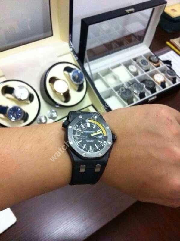 Audemars Piguet 15706 Carbon Replica on Wrist