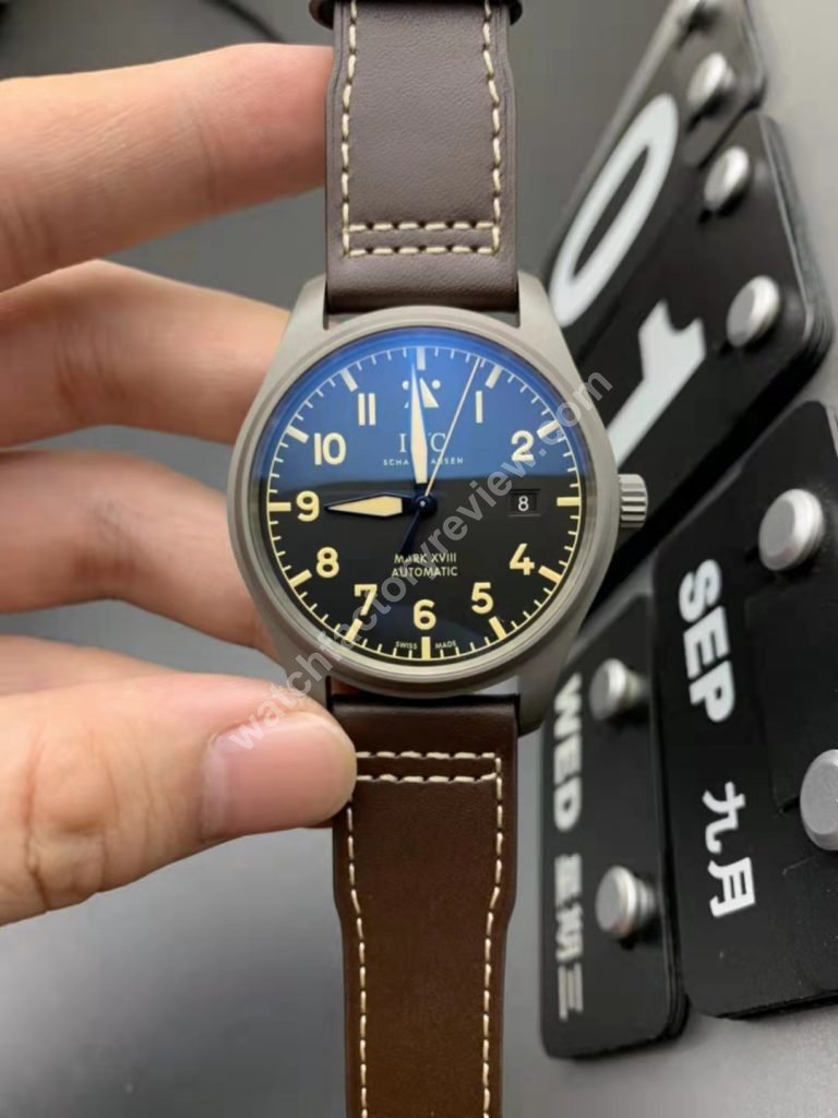 V7 Factory IWC Mark 18 Titanium 2892 Movement Replica Review
