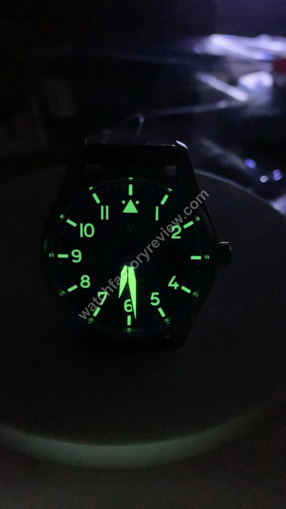 IWC Mark XX Dial Lume