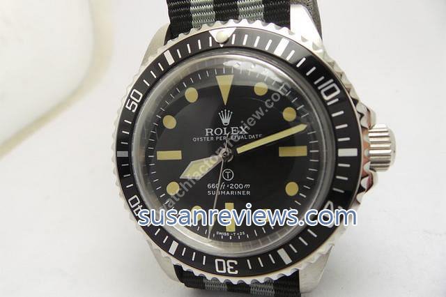 Vintage Replica Rolex Military Submariner with Nato Strap Review
