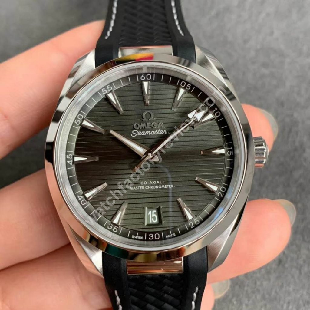 VS Factory Unveils Seamaster Aqua Terra 150m Green Dial Watch