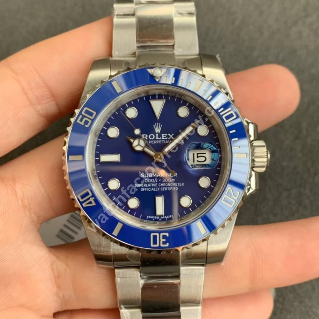 VS Factory's New Blue Submariner 116619LB Models Reviewed