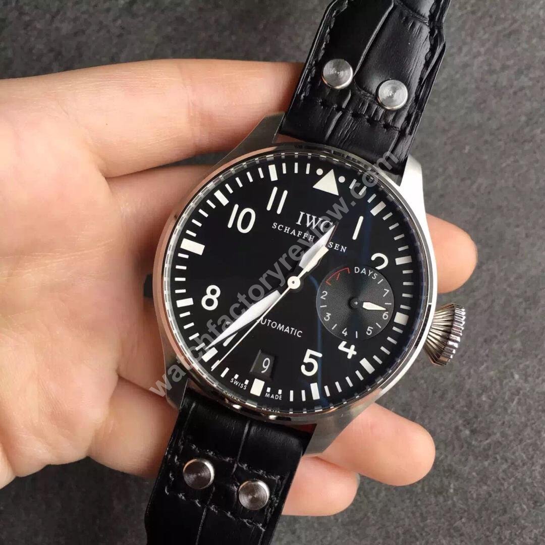 IWC Big Pilot Black Watch Replica