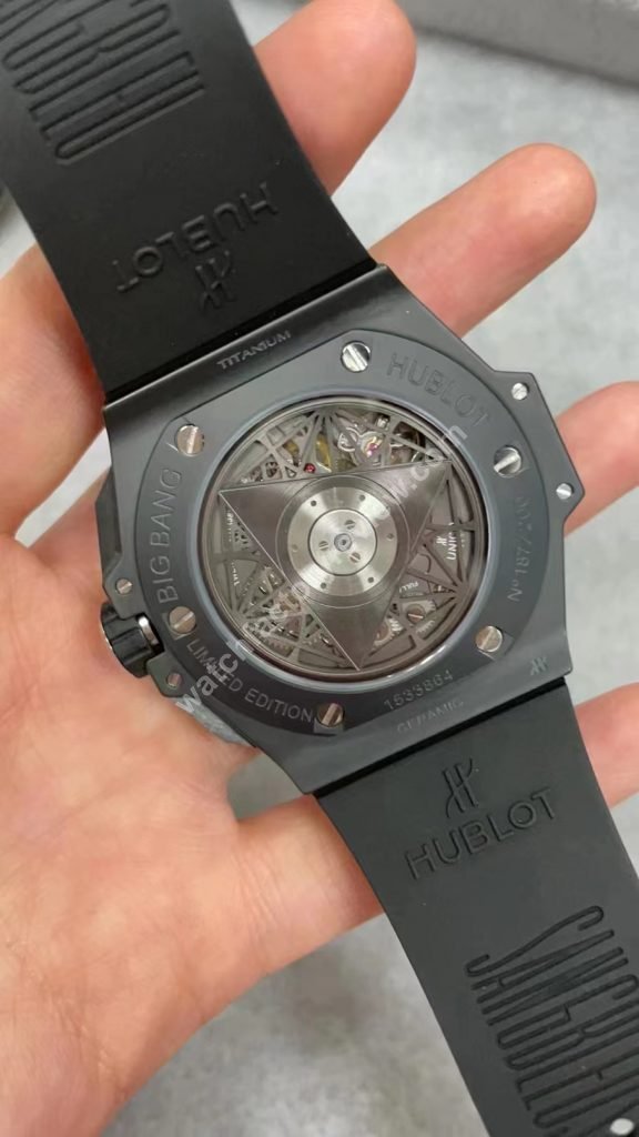 Hublot Sang Bleu Black Ceramic Movement